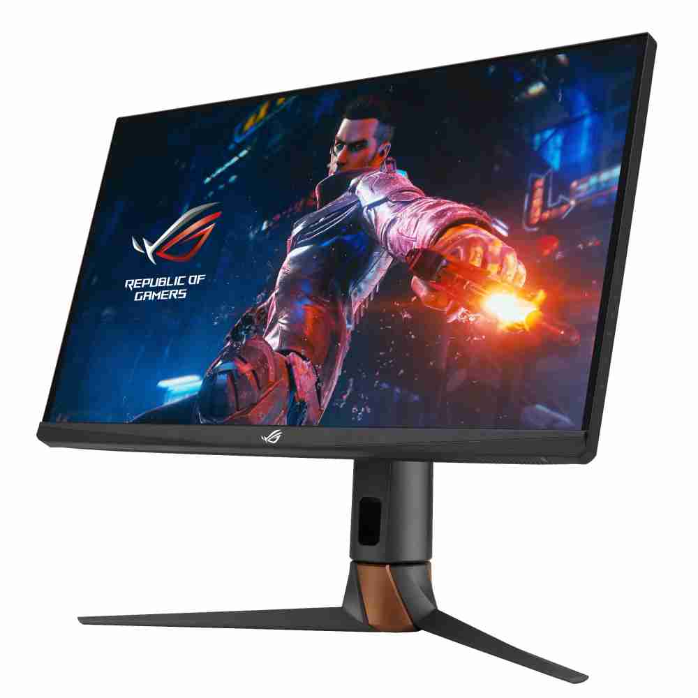 华硕ASUS ROG Swift 360Hz PG27AQN，，，，采用z6尊龙全新可支持ULMB2技术的高阶电竞显示器，，为电竞玩家打造突破以往的急速游戏体验。。。（图片来源：ASUS提供）